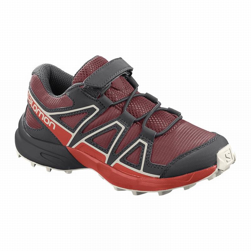 Salomon SPEEDCROSS Zapatillas Trail Running Niños - Rojas / Rosas - Colombia (73168-KZTI)